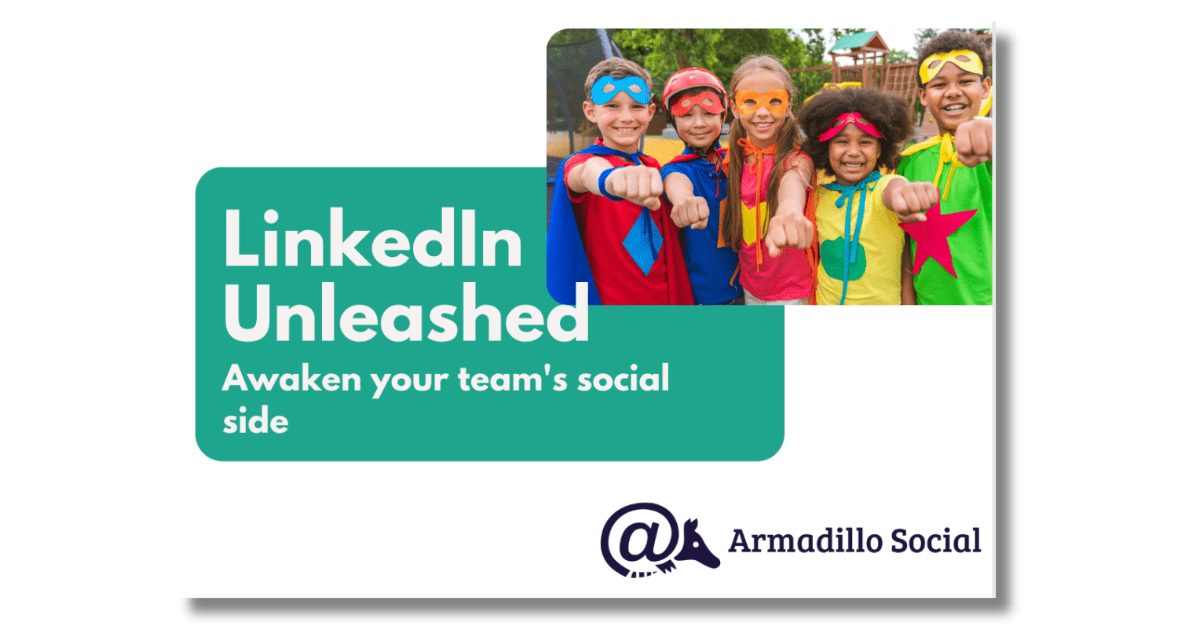 LinkedIn unleashed, awaken your team's social side