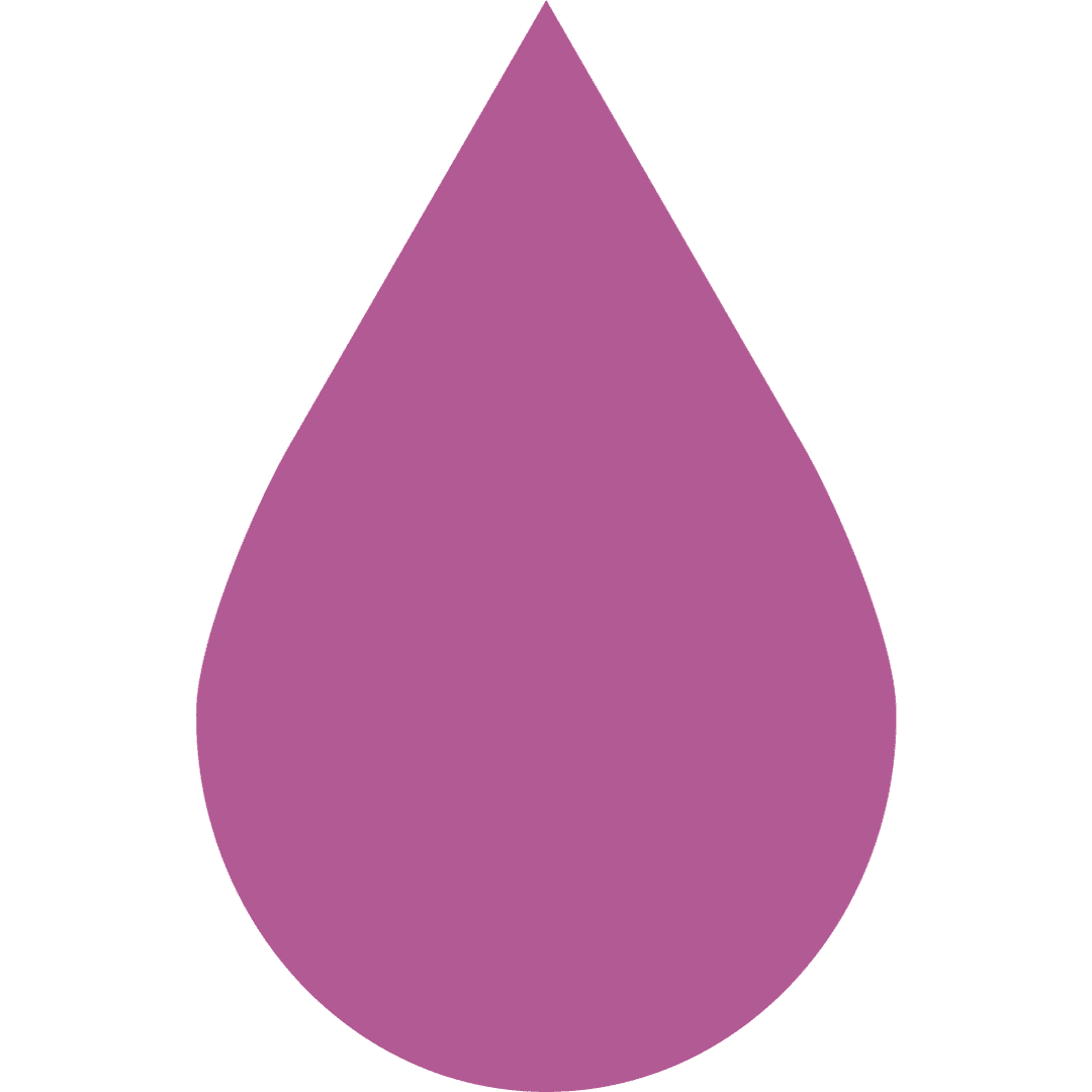 purple teardrop